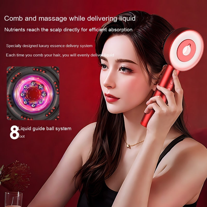 Infrared Scalp Massager & Volumizing Hair Comb