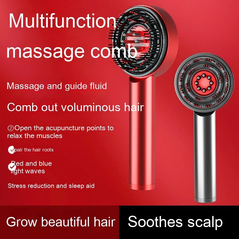 Infrared Scalp Massager & Volumizing Hair Comb