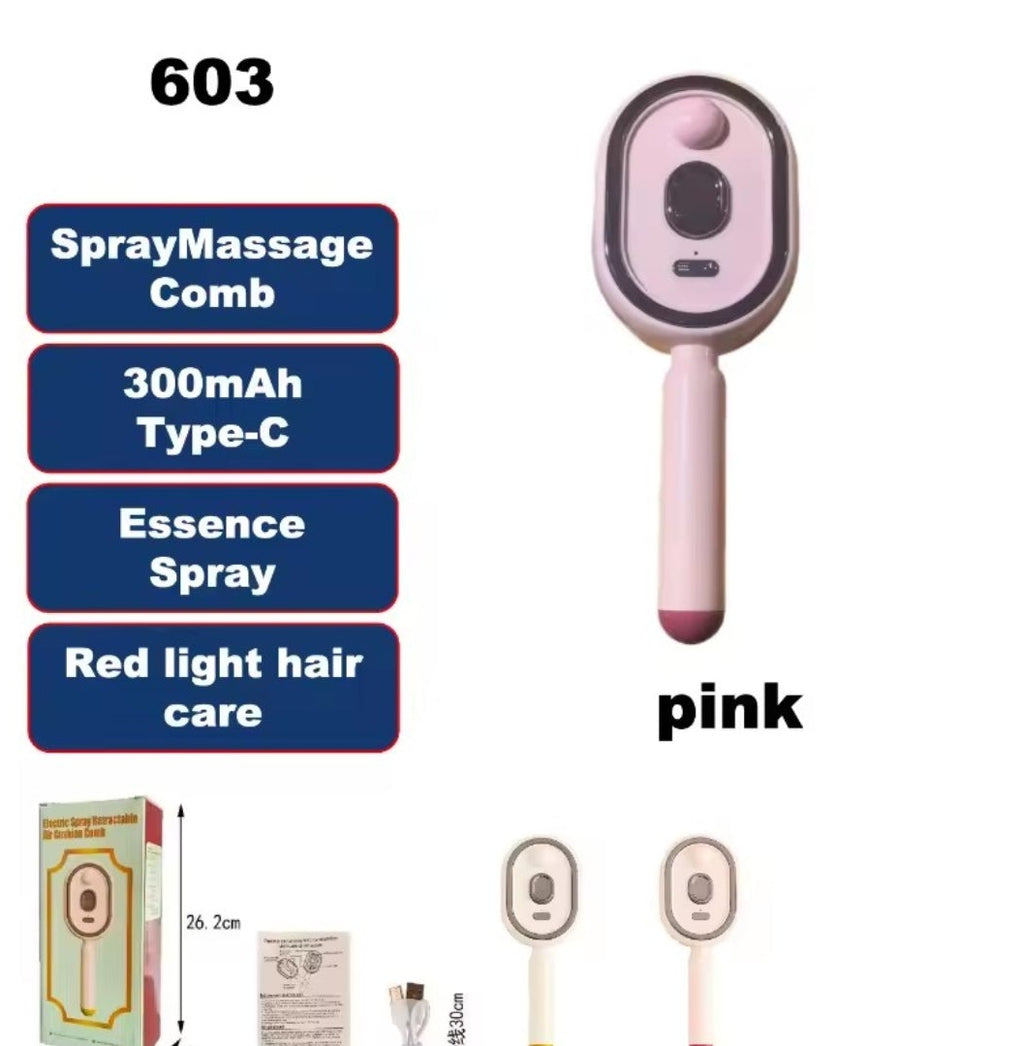 Multi-functional Electric Steam Hair Brush & Massage Comb