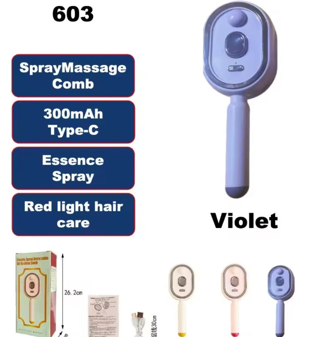 Multi-functional Electric Steam Hair Brush & Massage Comb